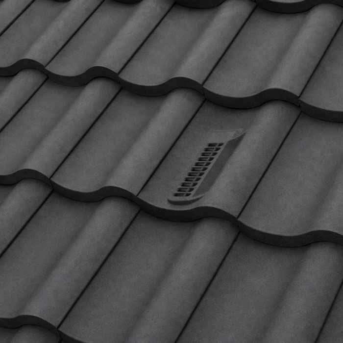 Timloc Terracotta Single Pantile Roof Tile Vent with Adapter