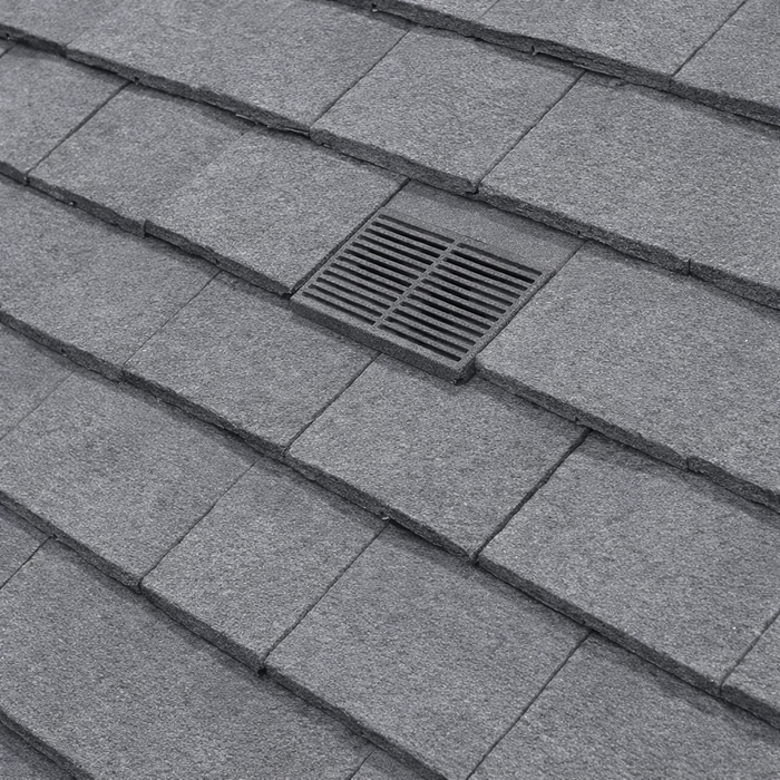 Plain Roof Tile Vent - Red