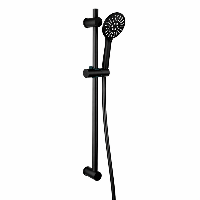Kartell Nero Round Slide Rail Kit Matte Black