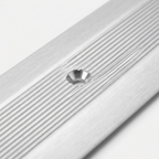 2 x Aluminium Flooring Cover Edge 60mm x 89.5cm