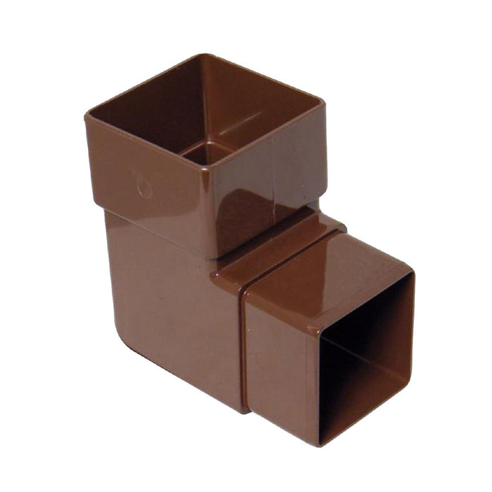 Brown Square Guttering Freeflow