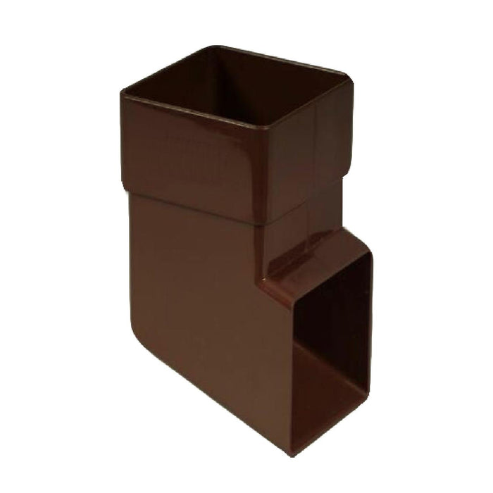 Brown Square Guttering Freeflow