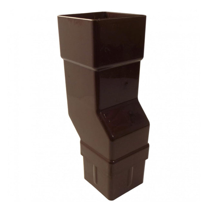 Brown Square Guttering Freeflow