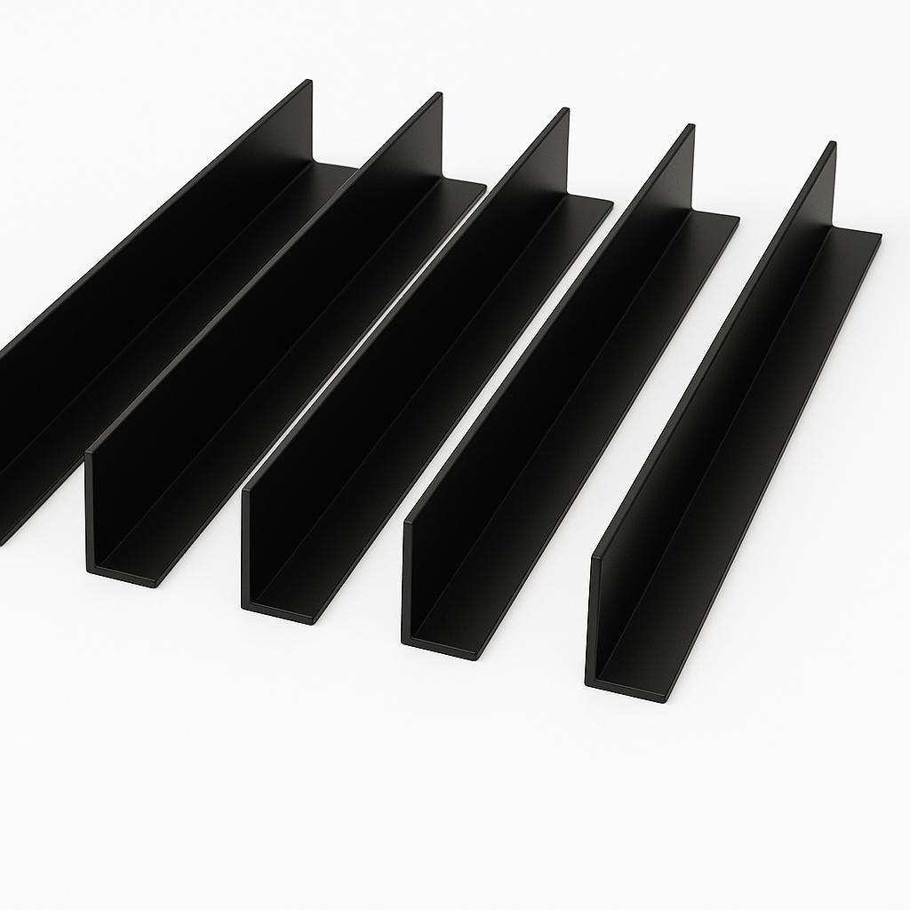 Black Unequal Angle 70mm x 30mm