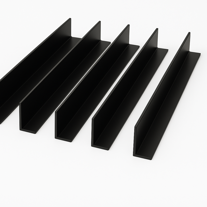 Black Unequal Angle 70mm x 30mm
