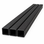 3 x 50mm Black PVC Box Section 1 Metre Length