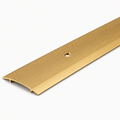 Carpet Cover Transition Strip, 37mm Wide Gold Floor Threshold Seam Protector, Metal Doorway Bridge for Room Transitions and Edge Coverage