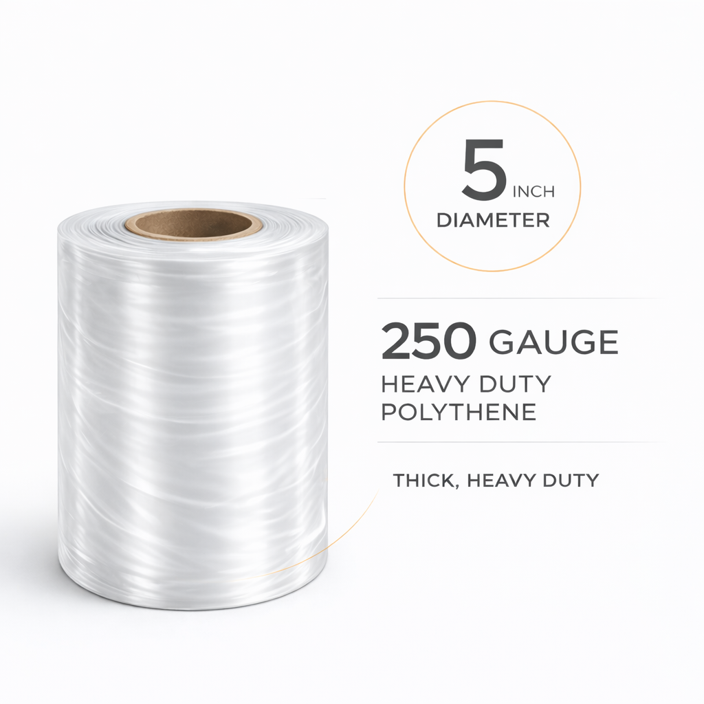 25 Metre Temporary Rainwater Downpipe 5 Inch 250 Gauge Kit
