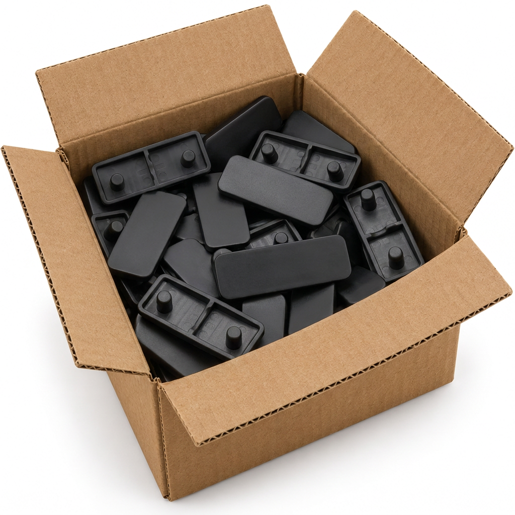 20 x 6mm Black Striker Plates