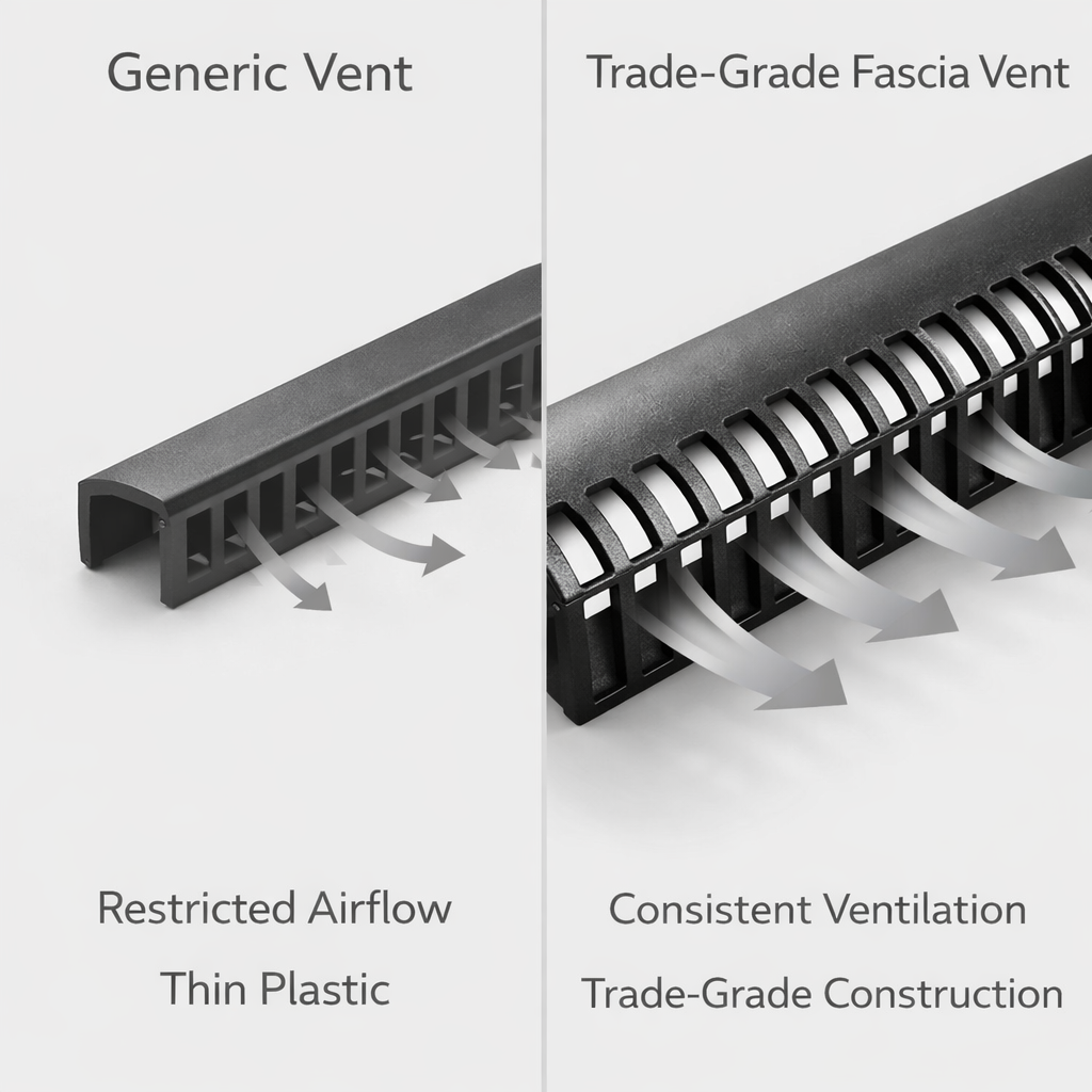 Over Fascia Vent 1 Metre x 25mm