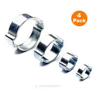 4 x W1 Double Ear Clamps  [ 9 - 11mm ]       (0102) ^^