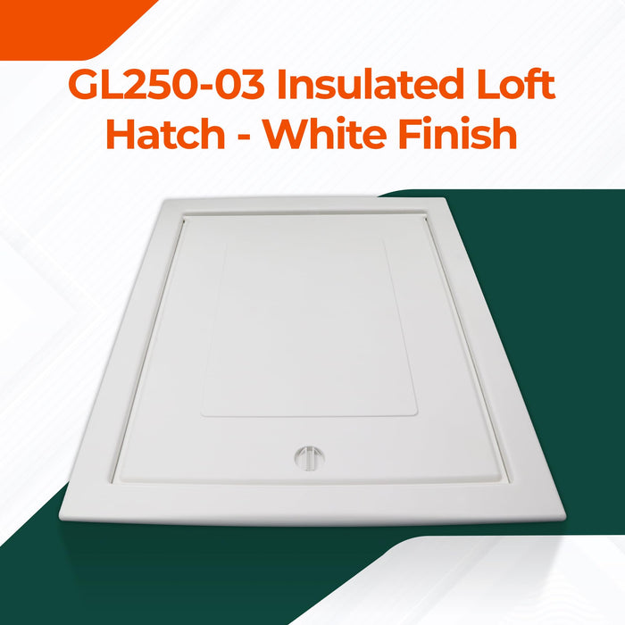 Manthorpe GL250-03 Insulated Loft Trap Door 562 x 726mm Hinged Hatch