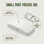 2 x 4mm White Striker Plates