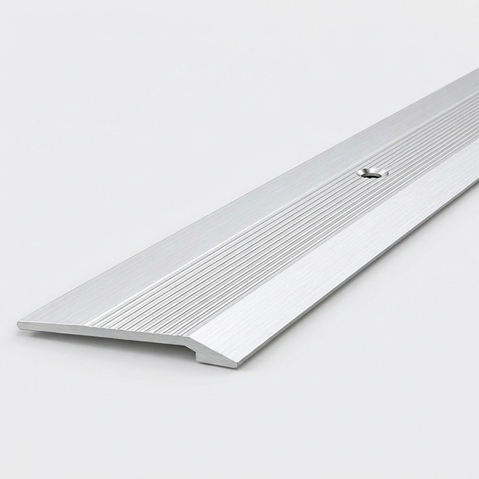 5 x Aluminium Vinyl Edge Floor Transition Strip, 28mm x 6mm x 89.5cm DIY Low Profile Floor Trim for Finishing and Edge Protection