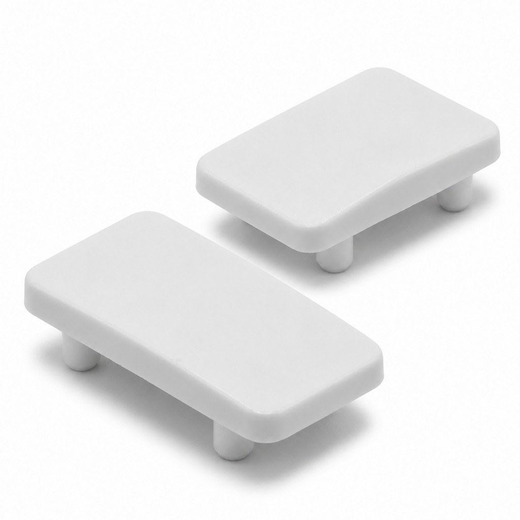 2 x 4mm White Striker Plates