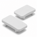 2 x 4mm White Striker Plates