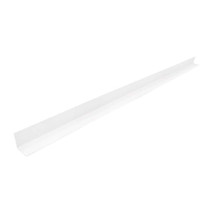 White Rigid Angle 40mm x 40mm x 1 Metre