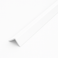 White 1 Metre UPVC Angle 50 x 50mm Corner Trim