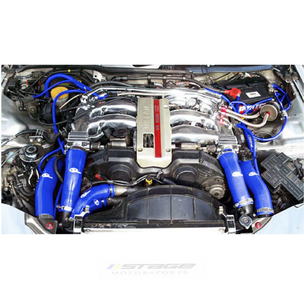 Nissan 300ZX Z32 SWB VG30 DE N/A Engine Bay Silicone Hose Dress Up Kit   (0504) ^^