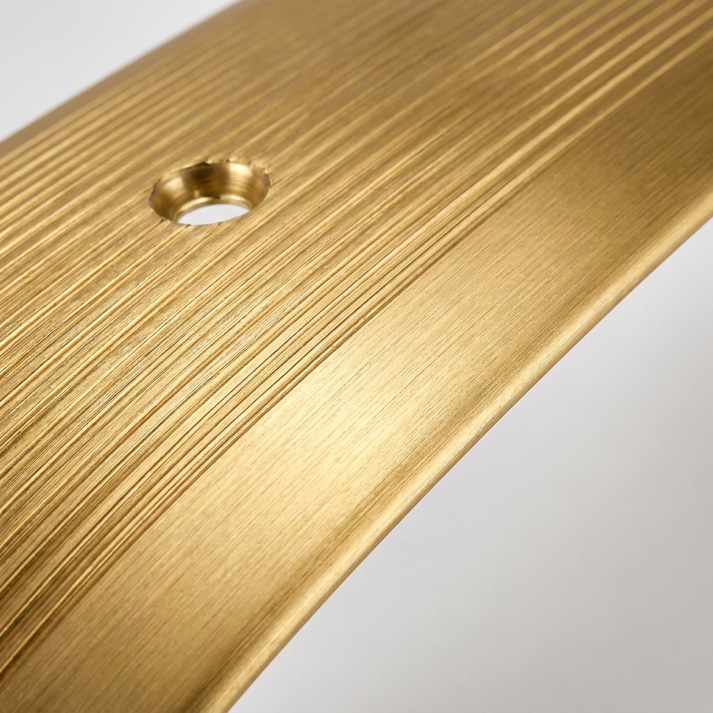 2 x Gold Carpet Cover Transition Strip 89.5cm x 37mm