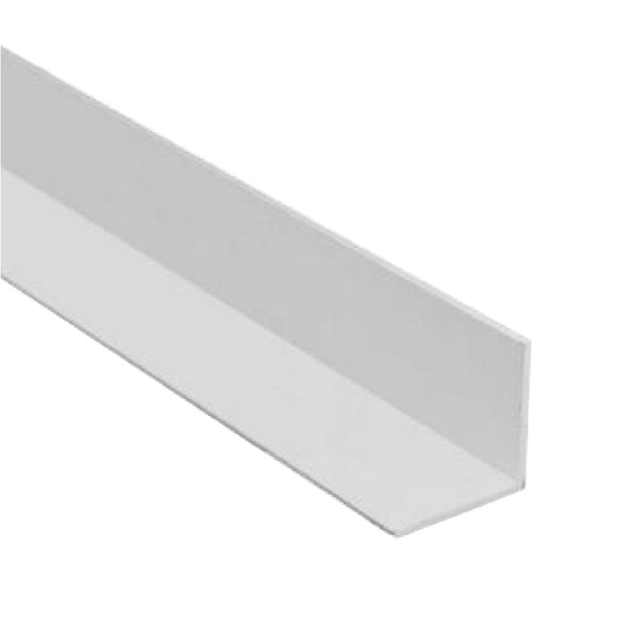 White Rigid Angle 40mm x 40mm x 1 Metre