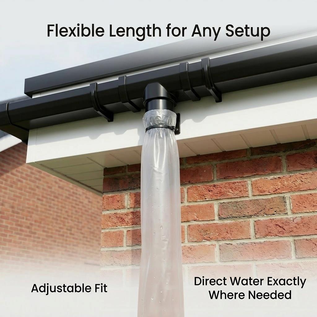 15m Squareline Gutter Running Outlet Kit