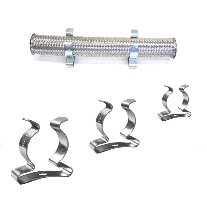 5 x 25mm Fuel And Oil Hose Spring Clips      (0161) ^^