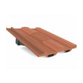 Manthorpe Terracotta Castellated Tile Vent with Adaptor Kit for Clay and Concrete Tile Roofs