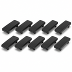 10 x 6mm Black Striker Plates