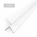 15 x 40x40mm Clear Angles x 1 meter