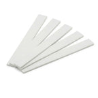 5 x 25mm White PVC Flat Bar x 1 Metre