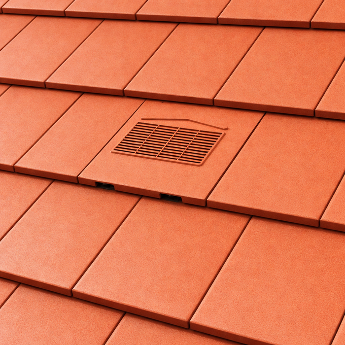 Non-Profile Roof Tile Vent - Grey