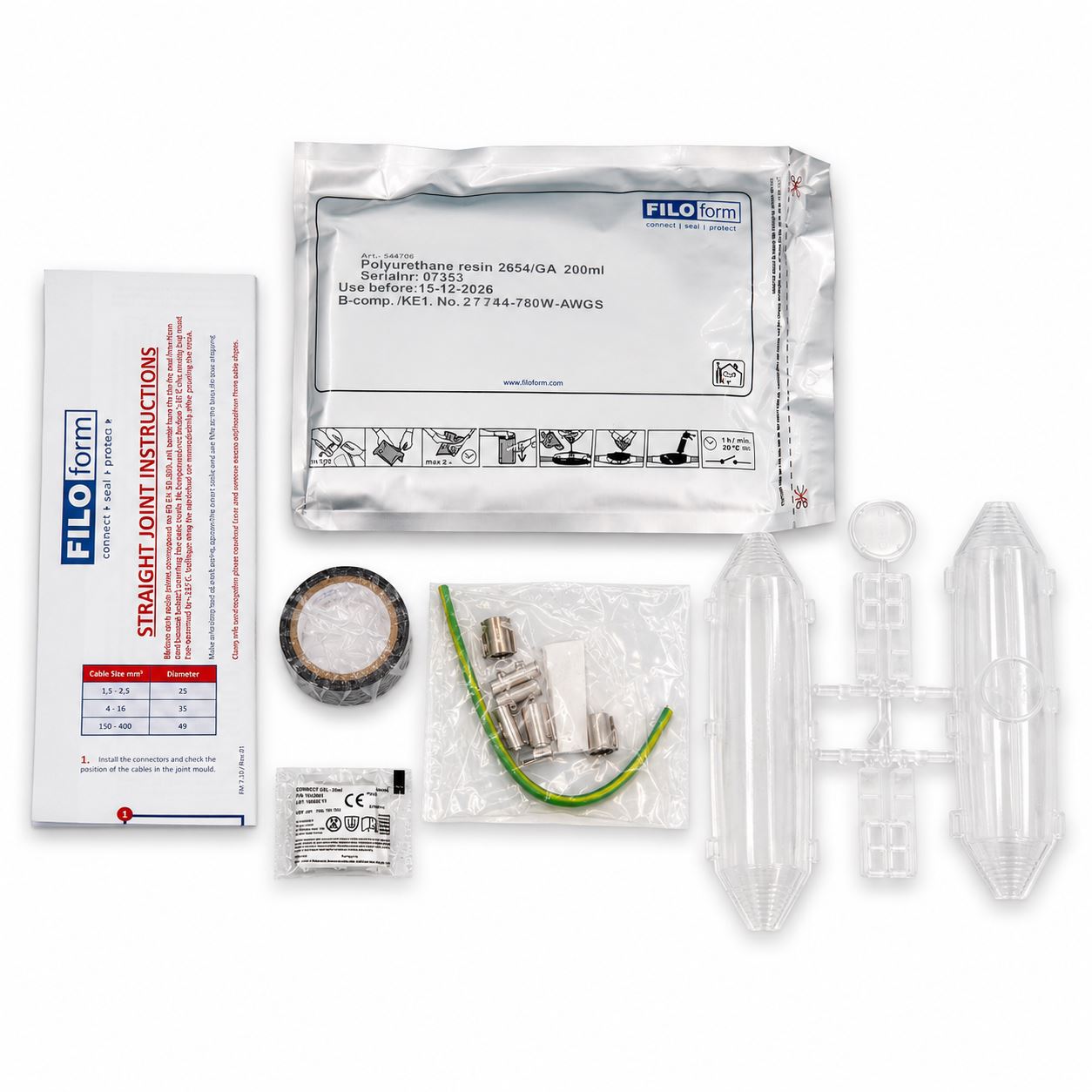 Armoured Cable SWA Resin Jointing Kits