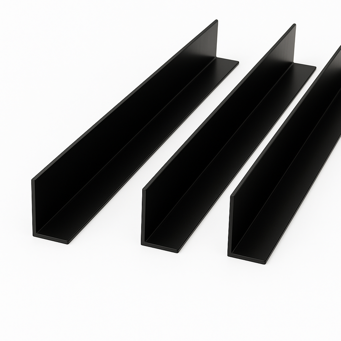Black Unequal Angle 70mm x 30mm