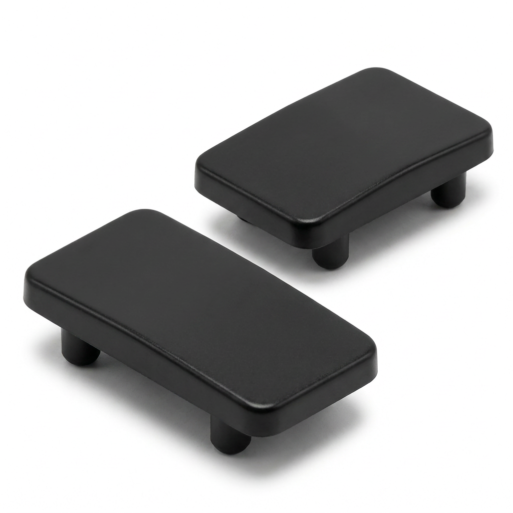 2 x 5mm Black Striker Plates