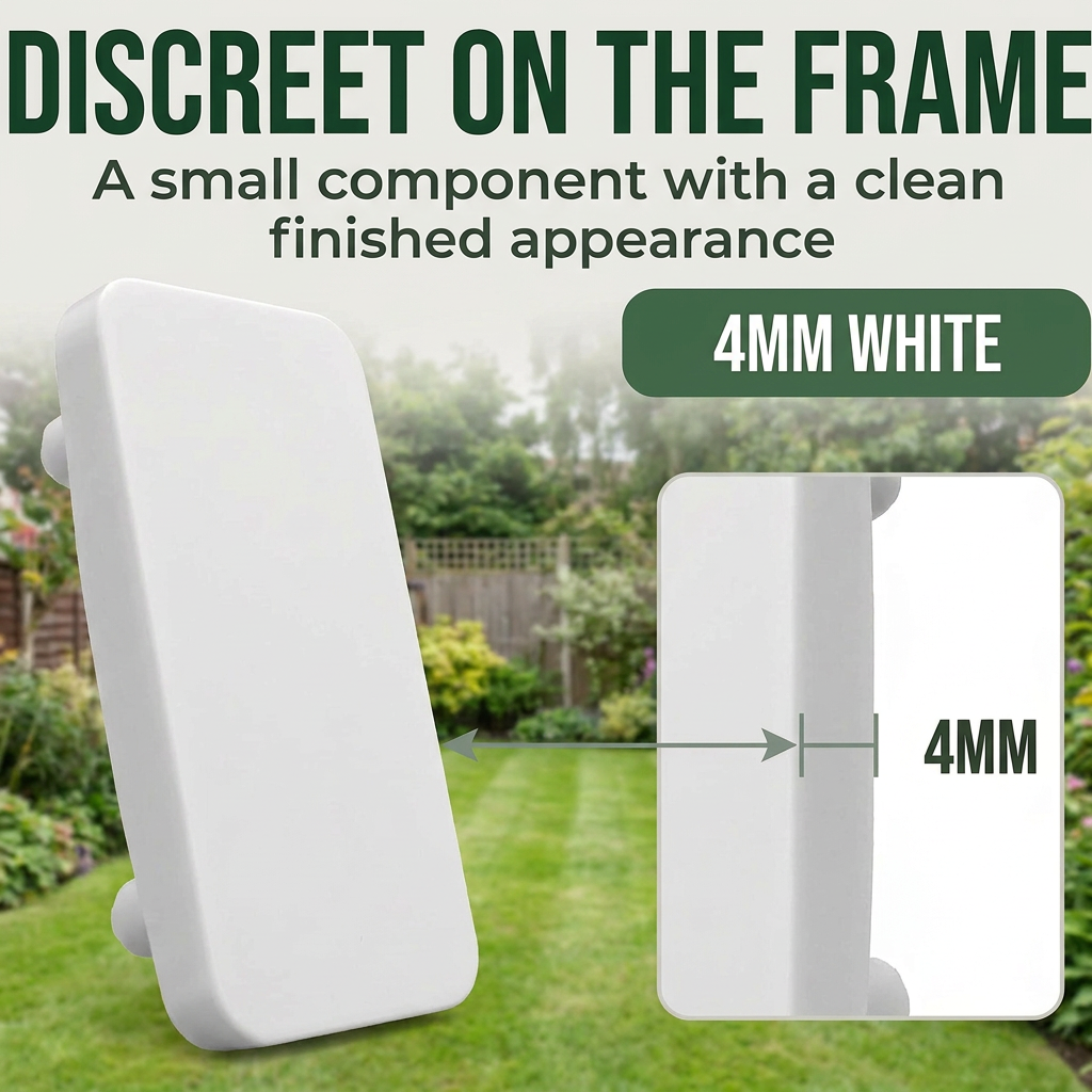 20 x 4mm White Striker Plates