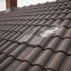 Timloc Grey Double Roman Roof Tile Vent