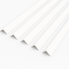 1 Metre UPVC Plastic Rigid Angle Corner Cover Trim 90 Degree