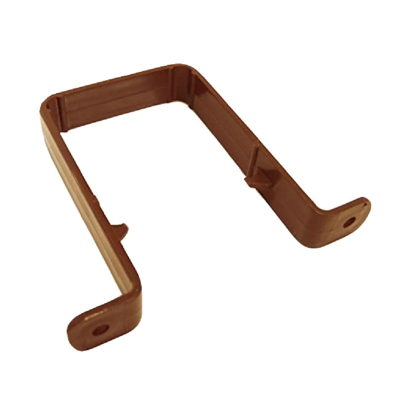 5 x Caramel Square 65mm Downpipe Brackets Freeflow