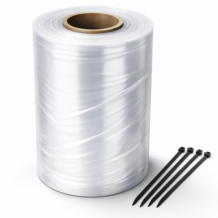 5 Metre Temporary Rainwater Downpipe 5 Inch 250 Gauge Kit
