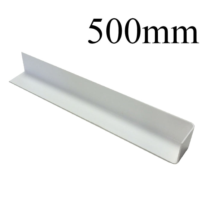 1 x Large Corner Joint White 500mm Square Edge BNLSC   [B&N]  (0135) ^^