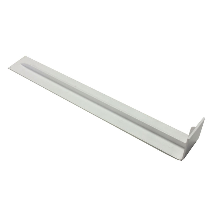 UPVC Plastic Fascia Board Straight Butt Joint White 300mm Round Edge Profile