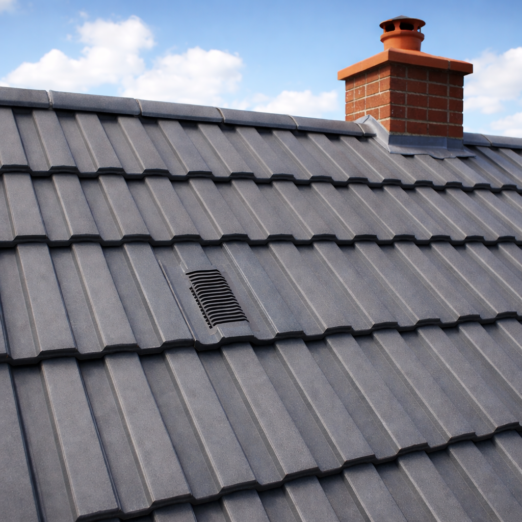 Timloc Terracotta Mini Castellated Roof Tile Vent