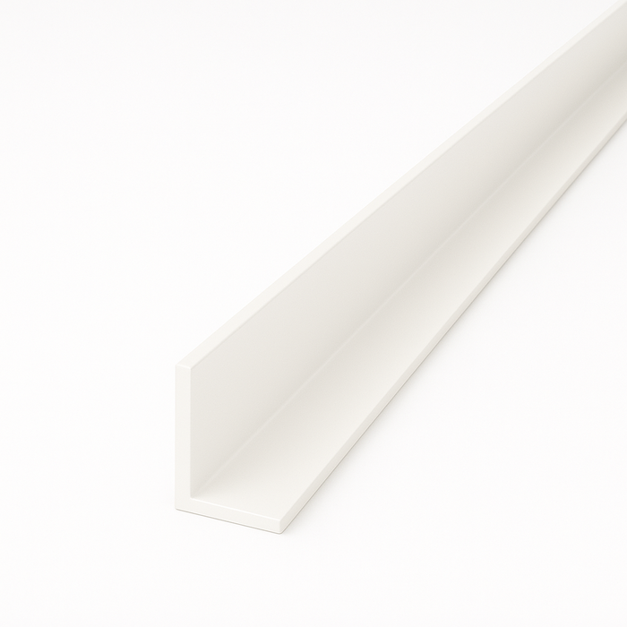 White Unequal Angle 70mm x 30mm