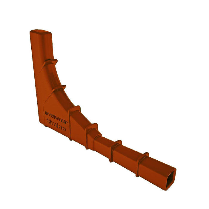 25 x Terracotta Brick Tunnel Weep Vents Invisible Cavity Wall Water Outlet