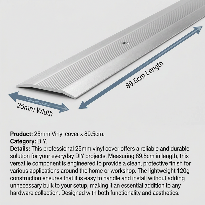 3 x Vinyl Cover 25mm x 89.5cm Protective Trim for DIY and Hardware Maintenance 120g Lightweight Surface Guard