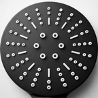 Kartell Nero Matte Black Shower Head
