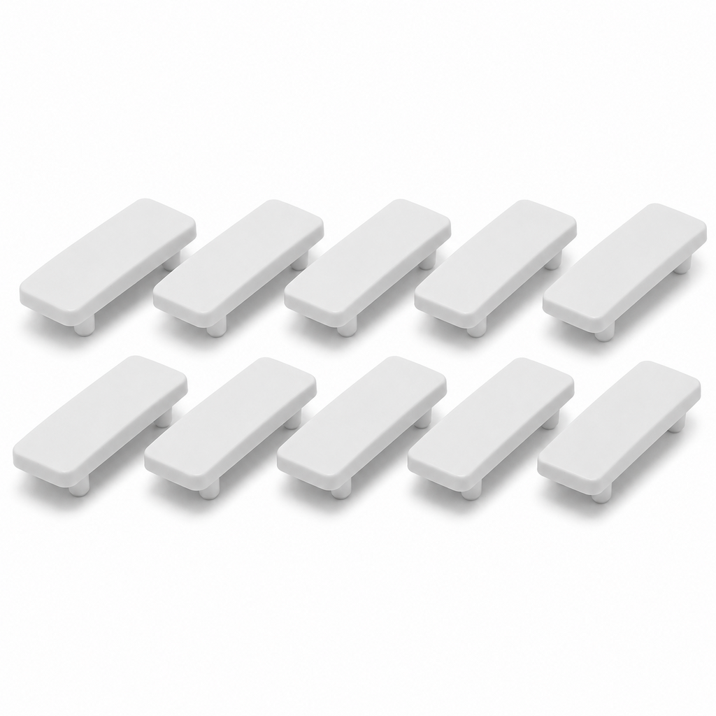 10 x 6mm White Striker Plates