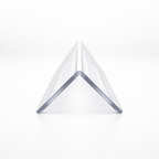 15 x 10x10mm Clear Angles x 1 meter