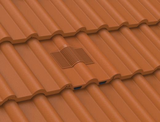 Manthorpe Terracotta Double Roman Tile Vent